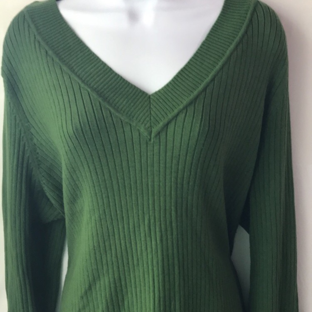Green sweater